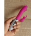 BoldlyMe G Spot Rabbit Vibrator with Heating Function, Rose Sex Toys for Clitoris G-spot Stimulation,Waterproof Dildo Vibrator with 9 Powerful Vibrations Dual Motor Stimulator for Women or Couple Fun(Purple)